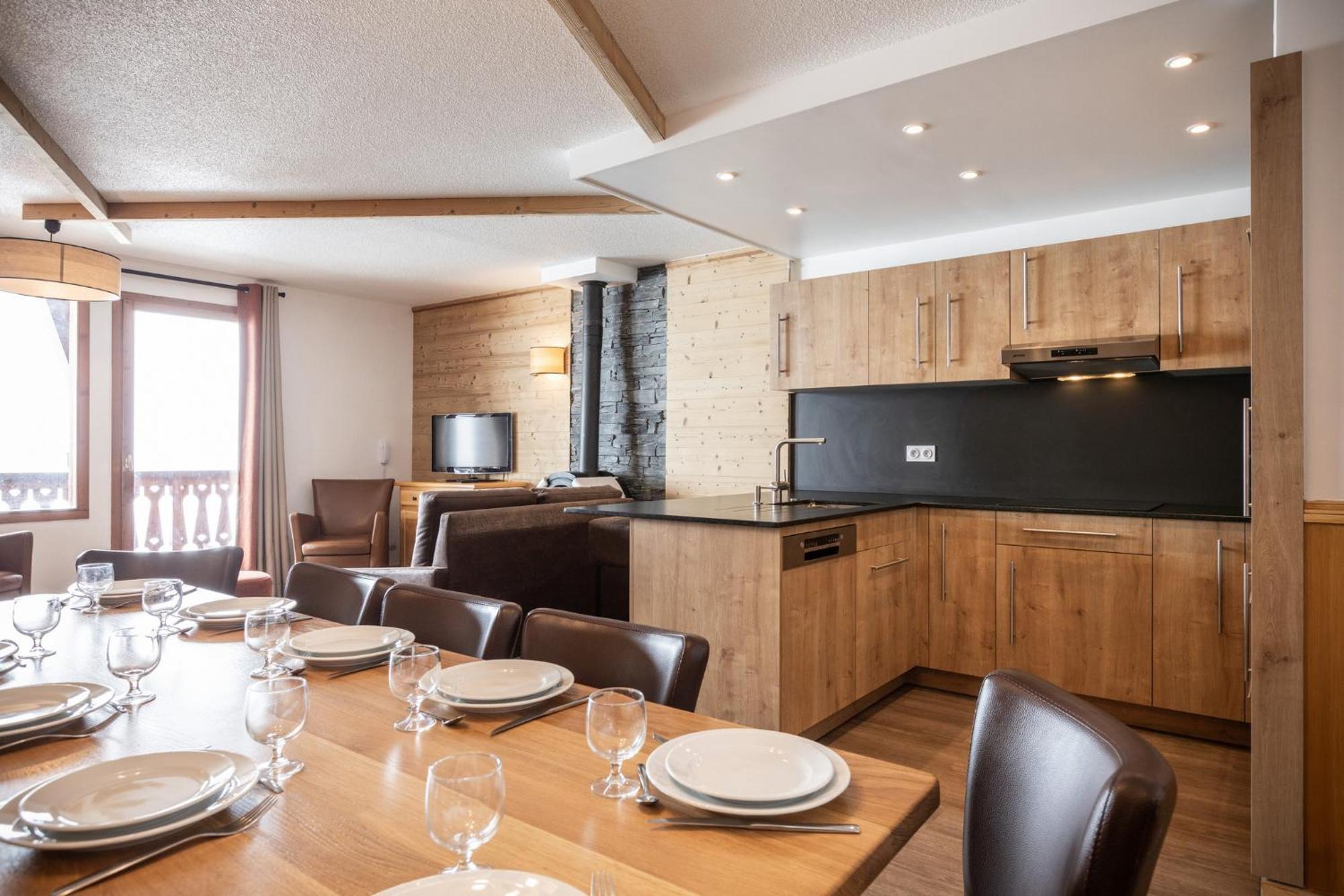 Residence Les Balcons De Val Chaviere Val Thorens Ngoại thất bức ảnh